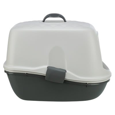 Trixie Berto Kattenbak Overdekt Met Zeef Scheidingssysteem Grijs