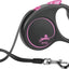 Flexi Rollijn Black Design Tape Roze