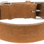 Trixie Halsband Hond Rustic Vetleer Heartbeat Bruin