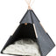 Trixie Schuilplaats Tipi Vilt Antraciet