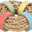 Trixie Zeegras Ring Met Papieren Ringen Naturel