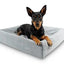 Bia Bed Rib Hoes Hondenmand Grijs