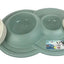 Happy Pet Mad About Pets Voerbak / Drinkbak Volcano Dubbel Salie Groen