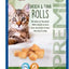 Trixie Premio Kip & Tonijn Rolletjes Voor Katten Glutenvrij