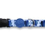 Morso Halsband Hond Gerecycled Splash Blauw