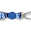 Morso Hondenriem Verstelbaar Gerecycled Splash Blauw