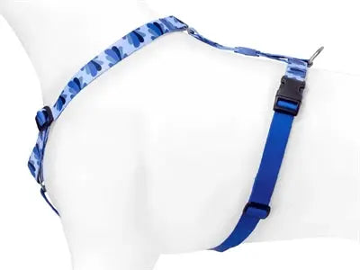 Morso Hondentuig H-Tuig Gerecycled Splash Blauw