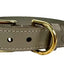 Sazzz Halsband Hond Braveheart Classic Leer Taupe