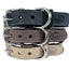 Sazzz Halsband Hond Nomad Vintage Leer Antraciet