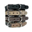Sazzz Halsband Hond Boho Vintage Leer Camouflage