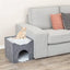 Trixie Kattenhuis Harvey Grijs-Wit / Zwart